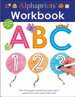 book is a great way to help children get ready for preschool With wipe-clean pages and a pen, practise