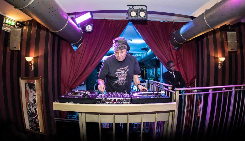Pictured above: Claudio Coccoluto DJ The DJs love it and our customers do too. Now they can enjoy their dinner without the music being too loud.