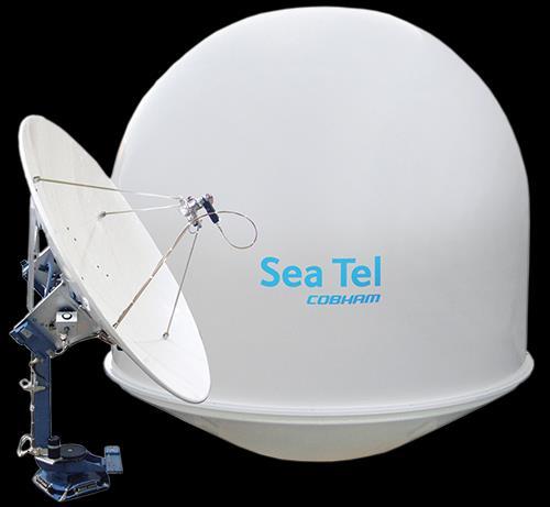 SEA TEL 6004 SATTV Sea Tel 6004 Satellite TV is a 60 inch antenna and the most powerful Ku-Band system in its class, delivering clear digital signals