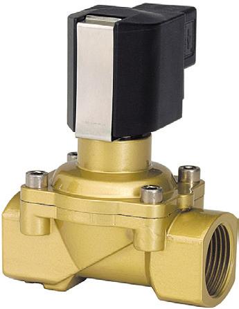 tools (Click-on ) only solenoid 915x and 940x > > For systems with low or fluctuating pressure Technical features Medium: Neutral gases and liquids Switching function: Normally closed Operation: