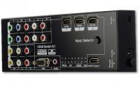 Switchers and scalers differ from both splitters and matrices offering different methods of source connection i.e. VGA in and output on HDMI.