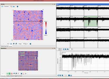 Network analysis by electrical imaging The CMOS-MEA-Control/CMOS-MEA-Tools software package is designed for the analysis of spontaneous or evoked spikes and LFPs in tissue preparations or cell