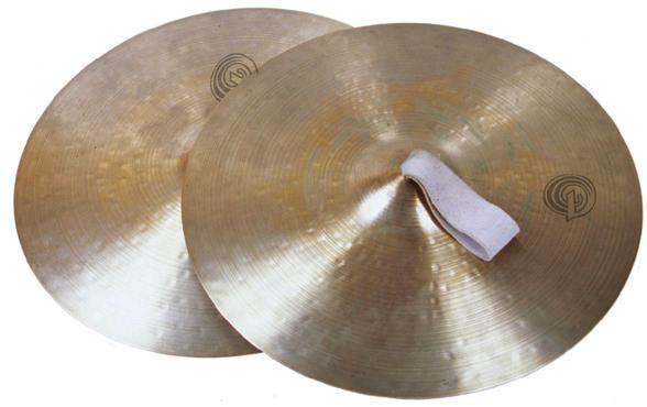 Instrument Sounds: Percussion con t. The CRASH CYMBALS are thin, round plates made of a metal alloy and are played in pairs.