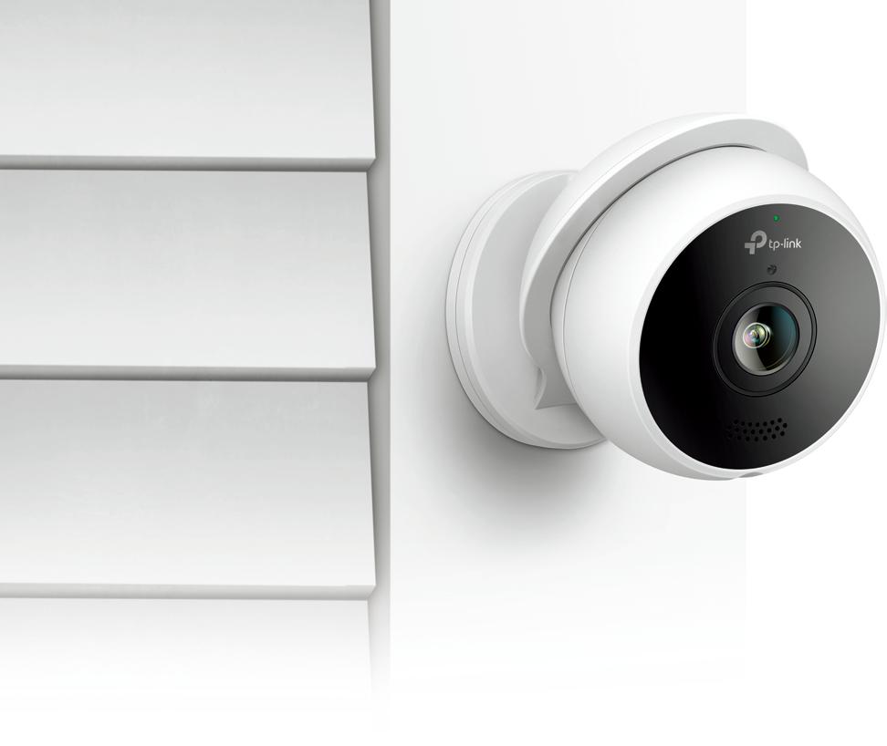Introduction Kasa Cam Outdoor is designed to keep your home secure. A built-in siren and 2-way audio can scare away unwanted visitors.