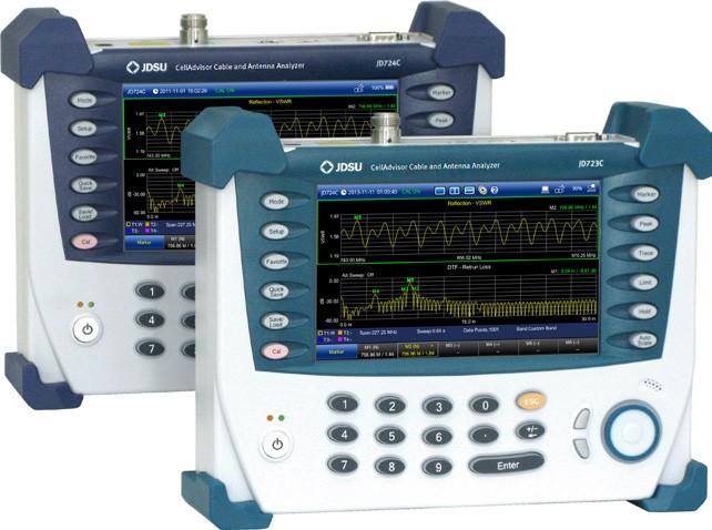 signal degradation over time with Trace Overlay Reduce test time using dual display to make two measurements simultaneously Get instant proilem notifcation with pass/fail analysis Key Feaiures The