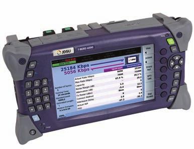 COMMUNICATIONS TEST & MEASUREMENT SOLUTIONS T-BERD /MTS-4000 Platform Multiple Services Test Platform Key Features Cost-effective, dual-modular and handheld platform Large 7-inch display (touchscreen