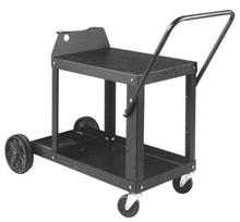 Genuine Miller Accessories 2-Wheel Trolley Cart #300 480 Easy-to-maneuver two-wheel cart features single-cylinder rack, chain for cylinder, straps (quick and easy to detach and