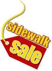 Fall Sidewalk Sale August 24-27 Be sure to take advantage of fantastic