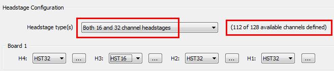 (ports) H1 and H2 set to HST32, but use the