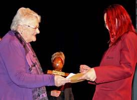 David Brocket Memorial Award for Backstage Achievement: Annette Elkins of Napier Repertory Society.
