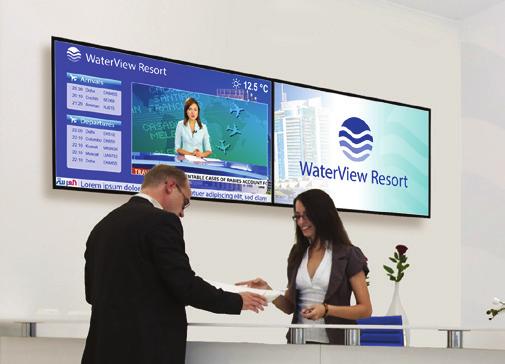 How ArtioSign digital signage is used across a variety