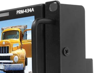 Monitor The compact PRM434A packs four 43 800x480 LED backlit LCD panels into a