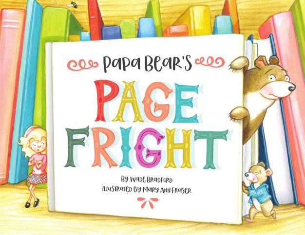 When Papa Bear discovers that he s inside of a book and there are people outside of it looking in at him, he gets very nervous and forgets his next line. Poor Papa Bear... he has Page Fright!
