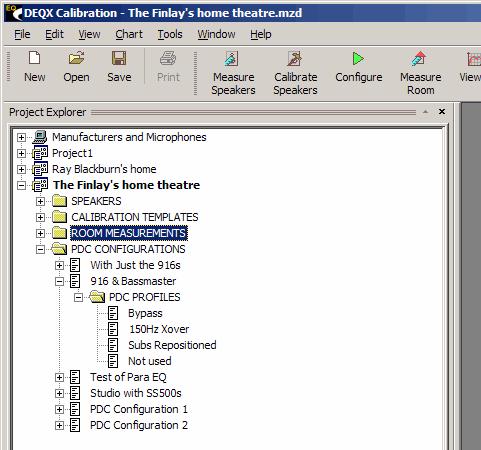 Within each configuration folder is a PDC Profiles folder. Within that folder are the four profiles for that configuration Bypass, Profile 1, Profile 2 and Profile 3.