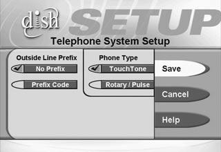 4. If you do not need a dialing prefix call to outside your premises, select the Save option, and stop here.