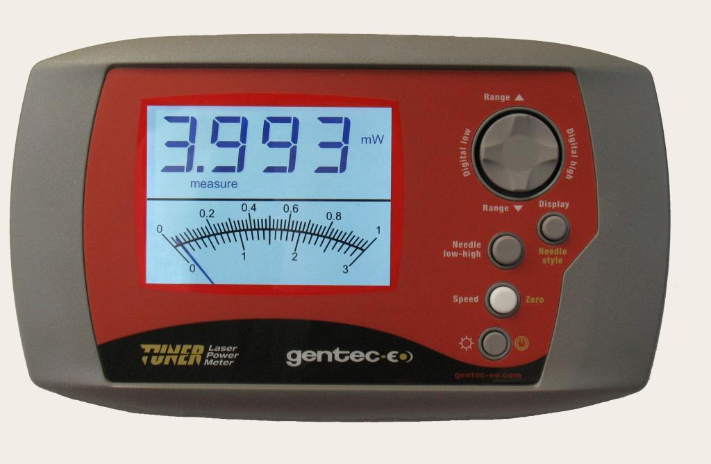 TUNER User s Manual Revision 4.3 7 detector) External Power Supply (included) Input: 100/240 VAC 50-60 Hz, Output 9 VDC 1.66 A 1.3 Front Panel Description 7 5 6 6 5 4 3 2 1 1- Backlight / On-Off Fig.