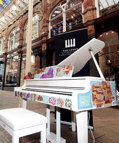 Listen to talks and conversations with eminent musicians Watch masterclasses with members of our distinguished Jury Tread our unmissable City-wide Piano Trail try your