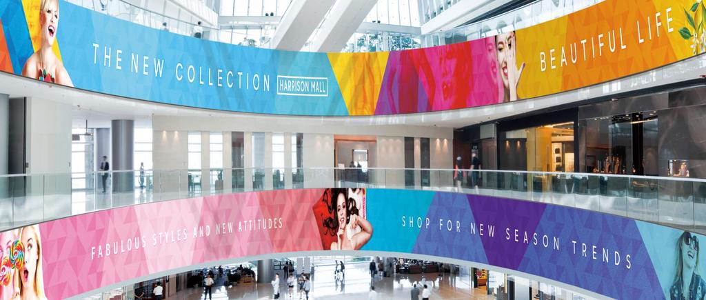 LED Signage IF Series A Differentiated Visual Experience Direct Mount TM Kit Clean, Hassle-Free