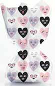 CONVO HEART CELLO BAG Pack of 20 3000871 $5.