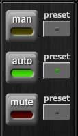 Dugan Control Panel Software Preset Use the Preset function to store your favorite channel mode settings, which may be restored by pressing the Master PRESET button.