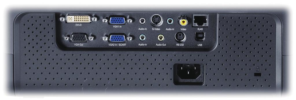 Introduction Connection Ports 4 6 1 2 3 5 7 8 9 10 11 12 14 15 13 1. DVI-D Input Connector (PC Digital/HDTV/HDCP Input) 2. VGA1-In Connector (PC Analog signal/hd/component Video Input) 3.