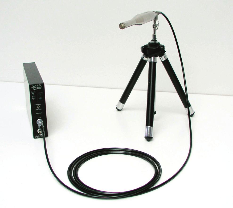 Instruction Manual Single-channel Low-noise Measuring System consisting of: ½-inch Low-noise Level Microphone System Type 40HH and