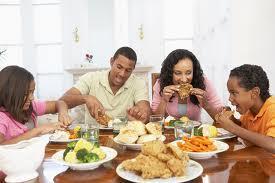 HOME-COOKED MEALS sit down take your time savor the meal enjoy the conversation quality sources take time to read