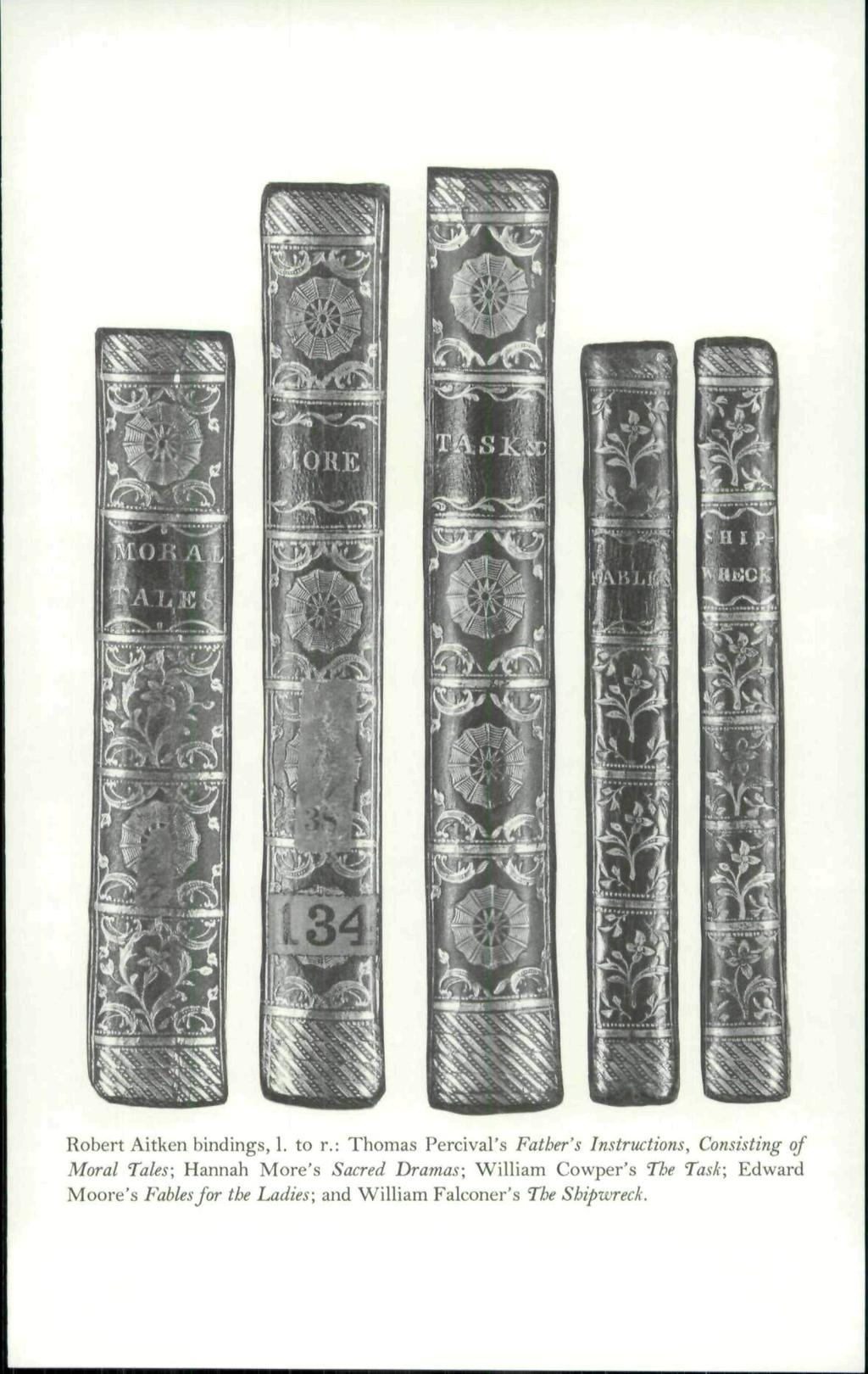 Robert Aitken bindings, 1. to r.: Thoma.