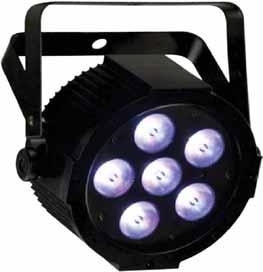 LED 6x8W RGBW/FC beam 20 C IP20-10 +40 INFRARED LUMIPAR6Q (optional) Light source and optics million colours) for a limitless colour range Electronics and features for advanced or basic