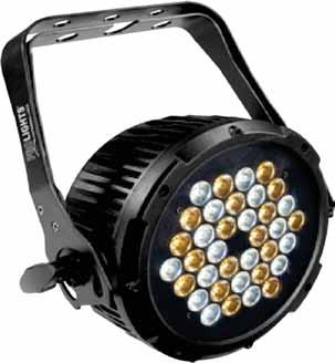 LED 36X1W WW+CW beam 21 C -10 +40 IP54 ECO FRIENDLY LUMIPAR36VW pigments and skin tones in their natural appearance.