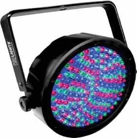 LED Pars LED 180X0.06W RGB beam 23 C -10 +40 IP20 ECO FRIENDLY LUMIPAR64 venues and small events. lighting, blinder and washer for clubs, replacing the old-fashioned and big parcans.