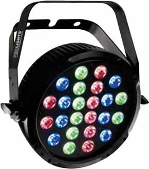 LED 24X3W RGB/FC beam 20 IP54 Led Pixel line SUNPIX24TRI colorchanger able to create bright, intense and saturated colors.