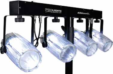 Portable light sets LED C 228 RGBWA STACKABLE -20 +45 ECO FRIENDLY 4MOONCL and medium-sized environments.