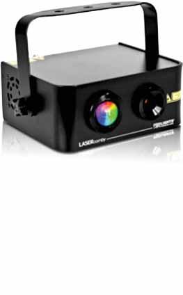 Laser Projectors RGB LED + beam 160 15W 1,6 kg ECO FRIENDLY LASERCOMBY deco.