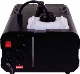 Fog Machine FOGGER LIQUID TANK 1500W WATER BASED 2,5 lt WIRELESS PHYRO1500D indoor events where a powerful ambient effect with great fogging volume is required.