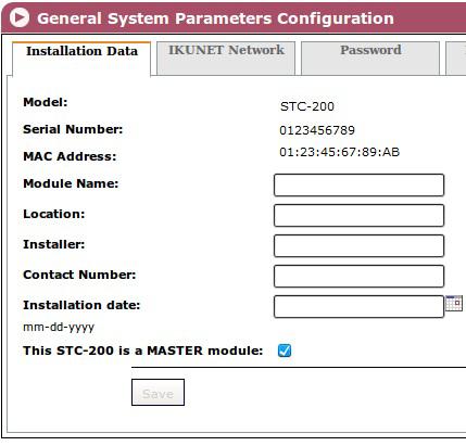 Initial installation and configuration/ikunet bus configuration 6) Enter the IP address http://10.254.254.254 in the web browser. This takes you to the home page of the connected module.