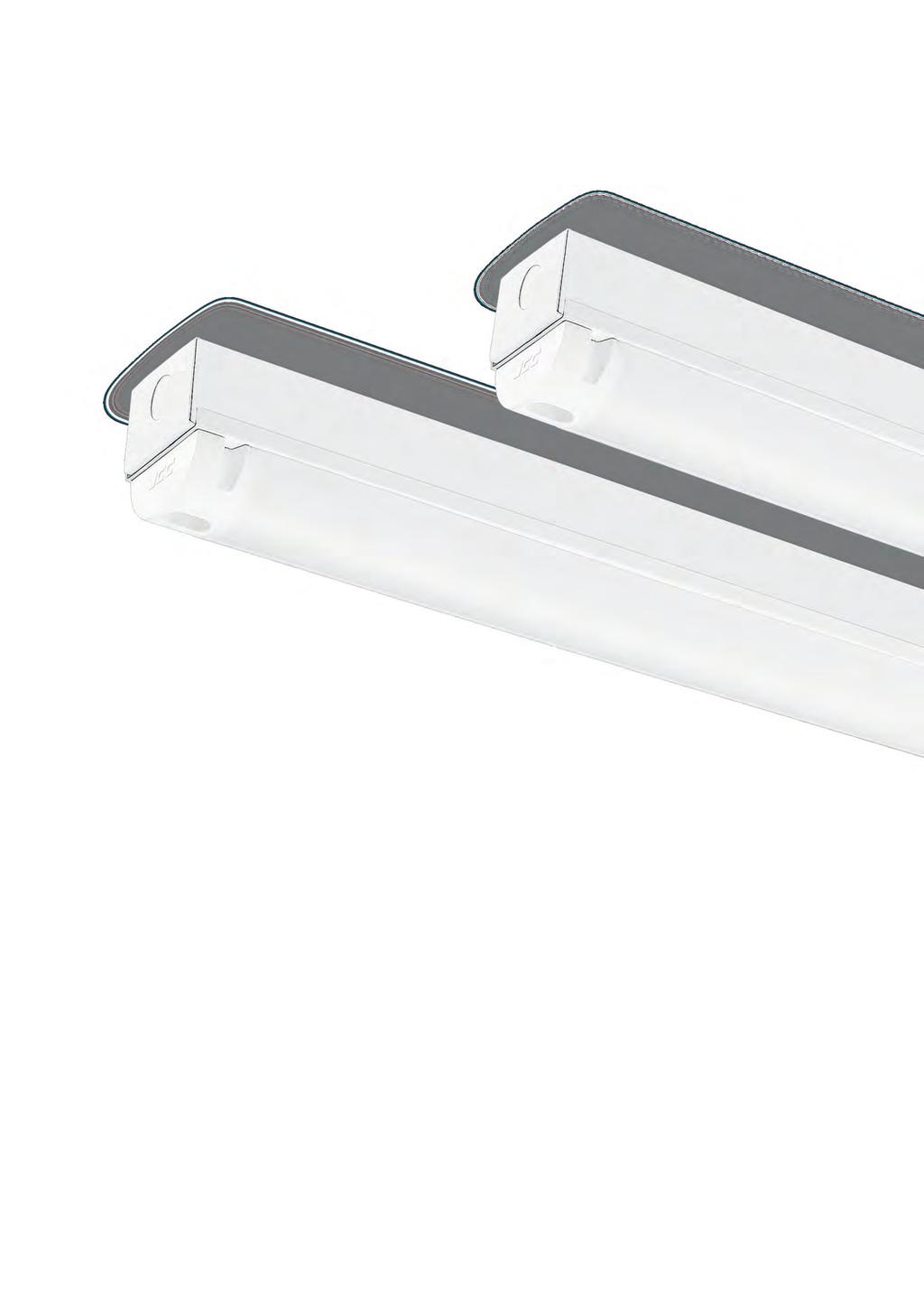 a company Ultra efficient, high performance LED battens Up to 50% energy savings against T8