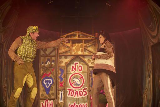 Scene 17 Badger talks Toad into his plan for getting Toad Hall back from the creatures