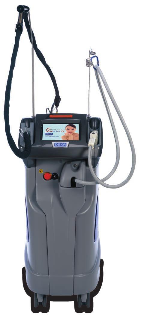 MEDICINE AND AESTHETICS SYNCHRO REPLA:Y WORLD S MOST POWERFUL SYSTEMS FOR HAIR REMOVAL Synchro REPLA:Y is a breakthrough laser platform for hair removal offering a widest range of wavelengths by