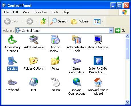 rate in Control Panel on your PC to obtain optimum picture quality.