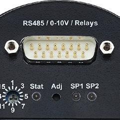 V output signal Integrated and highly visible display (option) Compatible with competitors gauges customizable output signal Individual gauge power supply