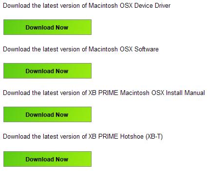 How to install the software for XB PRIME (MAC) 1.