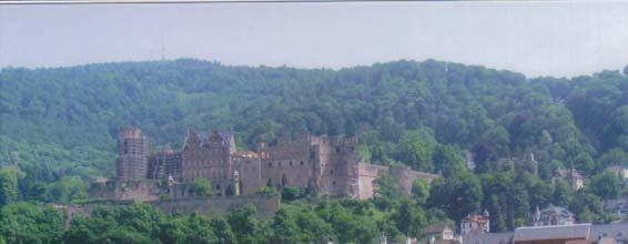 Heidelberg Castle from Alte