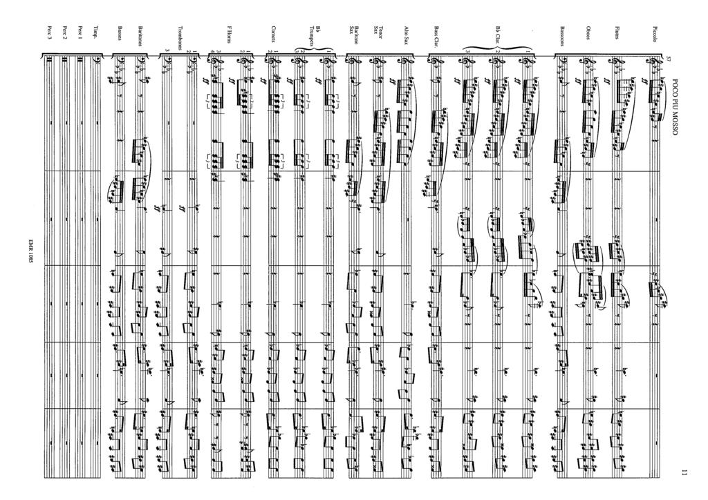 WIND BAND HARMONIE BLASORCHESTER ARRANGEMENT OF THE CLASSIC EMR 1634 Adagietto From Symphony N 5 MAHLER (Mortimer) EMR 1978 Adagio For Strings (Platoon) BARBER (Mortimer) EMR 1858 Adagio in C minor