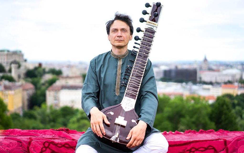 Toth Szabi sitar As a sitarist he has given several live concerts on the Indian National Television.