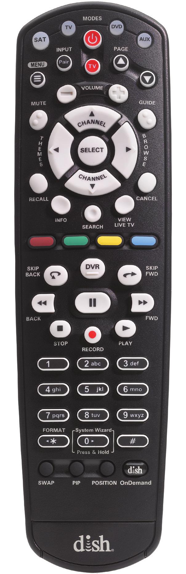 1 Your Remote The remote control makes it easy for you to watch, search, and record programming. Here s a quick overview of the basics to get you started.
