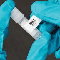 Laboratory Identifi cation CRYO TUBE LABELS Ideal for labelling cryo tubes that will be exposed to extreme temperatures in the laboratory.