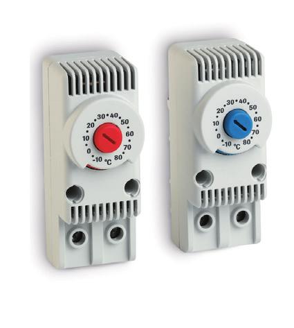 REGULATORS AMBIENT CONTROL SYSTEMS TRT-10A230V-NC TRT-10A230V-NCF TRT-10A230V-NO TRT-10A230V-NOF NO-NC Thermostats Normally Closed (NC) and normally Open (NO) versions Patented snap-on fastening