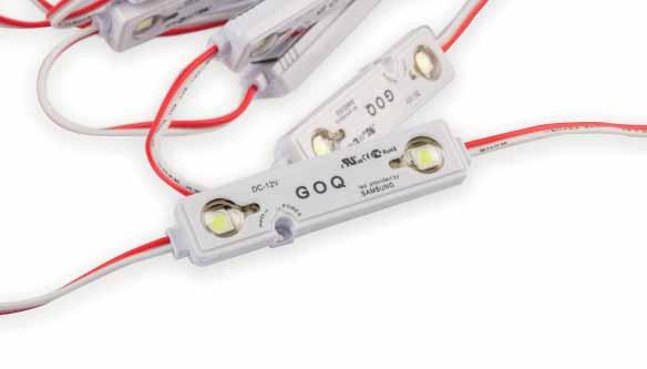 5630SMD Samsung Cable length 100 mm Weight 8g LED GOQ 3 LED Color WW3000 K W6500 K W7500 K W11000 K R G B RGB Operating Voltage DC 12V Power