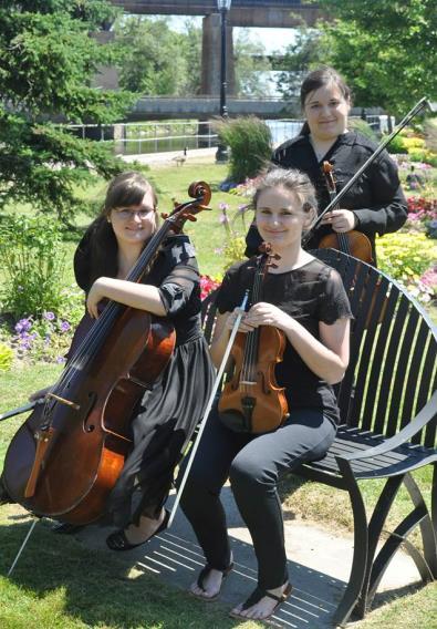 IN THE SPOTLIGHT Lessons in Chamber Music or Trios for All: What I learned while playing chamber music with my sisters By Vanessa Kraus Standing, author Vanessa Kraus.